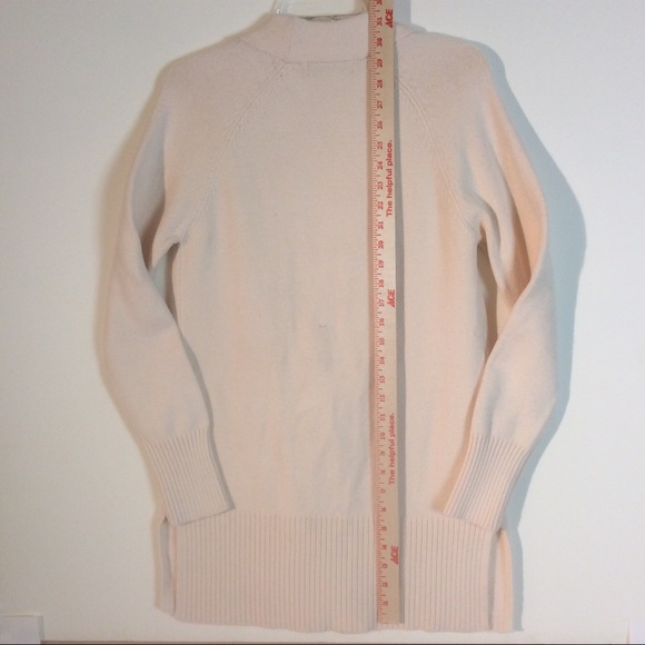 Magaschoni Cream Open Front Cardigan Sweater SNAGS - Picture 4 of 7